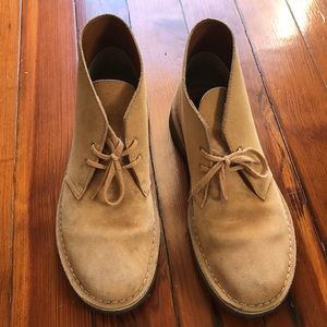 Clark’s suede high tops